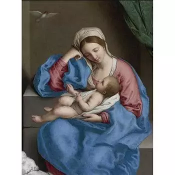 5D DIY Алмазная картина Религиозная Мадонна и детская вышивка крестиком 5D значок подарок Домашний декор мозаика 20X30CM