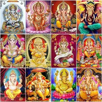 5D DIY Алмазная картина Религиозные полные круглые наборы со стразами Картина Алмазная вышивка Декорации для дома Искусство Full Round 20x30CM