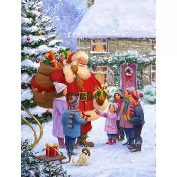 5D DIY Алмазная картина Rhinestone Art Алмазная вышивка Крест Стежок Мозаика Украшение дома Full Round 20X30CM