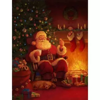 5D DIY Алмазная картина Rhinestone Art Алмазная вышивка Полная площадь Круглая дрель Украшение стены Full Round 20X30CM