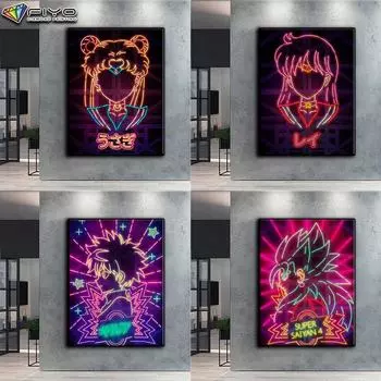 5D Diy Алмазная картина Сейлор Мун Вышивка крестиком Полный Алмазная вышивка Мозаика Full Round 20X30CM