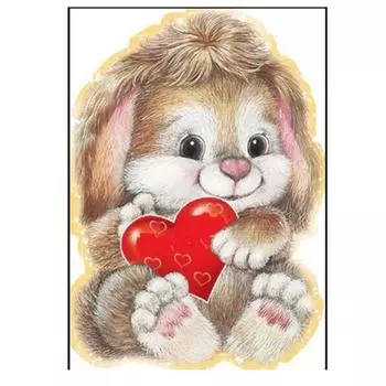 5D DIY Алмазная картина Щенок Набор для вышивки крестом Мозаика Алмазная вышивка Роза Полный круглый/квадратный дрель Украшение дома Round 20x30cm