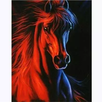 5D DIY Алмазная картина Солнце Бег Алмазная вышивка Полный мозаичный набор Наборы для вышивки крестом Домашний декор Подарки ручной работы Round 20x30cm