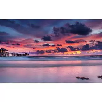 5D DIY Алмазная картина Солнечные потоки Алмазная вышивка Полные наборы для мозаики Вышивка крестом Домашний декор Подарки ручной работы Round 20x30cm