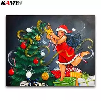 5D DIY Алмазная картина Стразы Картина Полная круглая Алмазная вышивка 20X30CM