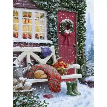 5D DIY Алмазная картина Тигр Набор для вышивки крестом Алмазная вышивка Стразы Картина Домашний Декор Подарок Full Round 20X30CM