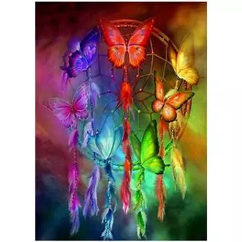 5D Diy Алмазная картина Тканые колокольчики Вышивка Крестом Домашний декор Ручной подарок Подарок 20X25CM