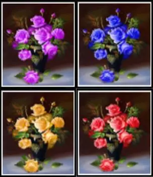 5D Diy Алмазная картина Ваза Подарки ручной работы Имитация Набор для вышивки крестом Домашнее украшение Ремесла Алмазная вышивка 40x46cm