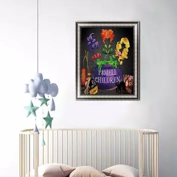 5D DIY Алмазная картина «Ведьма пиво» Набор для вышивки крестом Мозаика Алмазная вышивка Роза Полный круглый/квадратный дрель Украшение дома Round 30x40cm