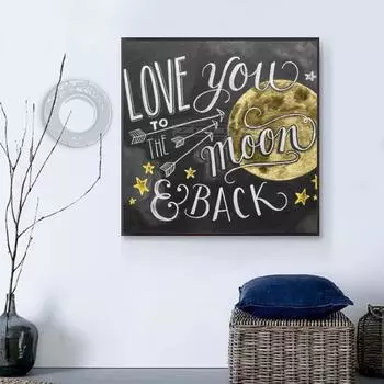 5D Diy Алмазная картина «Влюбись в Луну» Алмазная вышивка Полный набор аниме Наборы для вышивки крестом Домашний декор Подарок ручной работы Round 25x25cm