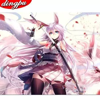 5D DIY Алмазная картина Водопад Пейзаж Полный круглый Алмазная вышивка Пейзаж Набор для вышивки крестом Мозаика Домашний декор 20X30CM