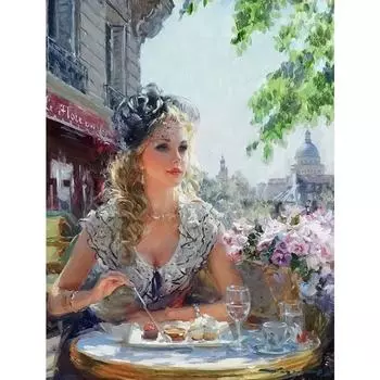 5D DIY Алмазная картина Вышивка крестиком Алмазная мозаика Картина Стразы Декор Подарок Полная алмазная вышивка Full Round 20X30CM