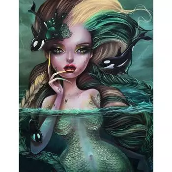 5D DIY Алмазная картина Вышивка крестиком Алмазная вышивка 20X30CM