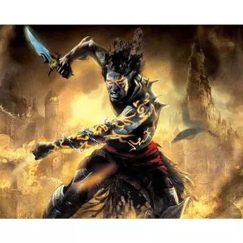 5d Diy Алмазная картина Вышивка крестиком Полная круглая алмазная вышивка 20X30CM