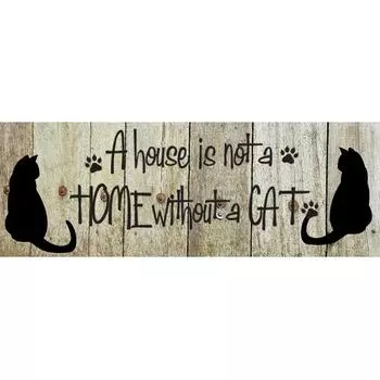 5D DIY Алмазная картина Вышивка крестом Кошка Домашняя вышивка Комплект Полный круглый дрель Горный хрусталь Домашний декор Full Round 20x50CM