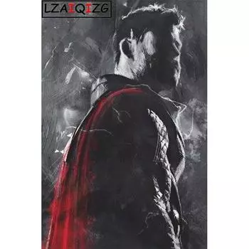 5D DIY Алмазная картина Вышивка Крестом Мозаика Домашний декор 20X30CM