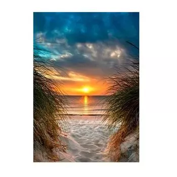 5D Diy Алмазная картина Вышивка крестом Пейзаж Алмазная мозаика Домашнее украшение 30X40cm