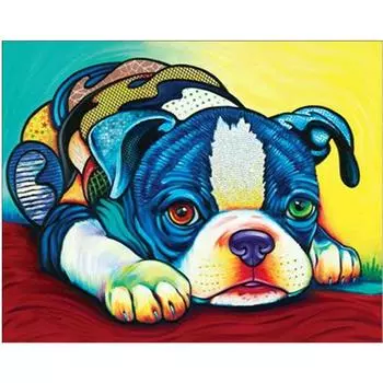 5D Diy Алмазная картина Вышивка крестом Ремесло 5D Ручная работа Алмазная вышивка Пейзаж Животные Мозаика Картина Художественный набор Украшение дома Full Round 20x30CM