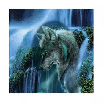 5D Diy Алмазная картина Вышивка крестом Животное Алмазная мозаика Домашнее украшение 30X30cm