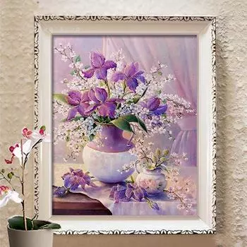 5d Diy Алмазная картина Вышивка Продажа Мозаика Полный круглый Вышивка стразами 20X30