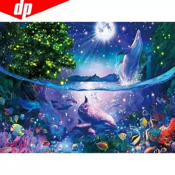 5D DIY Алмазная картина Вышивка Продажа Стразы Картина Алмазная мозаика Вышивка крестом 20X30CM
