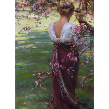 5D DIY Алмазная картина, вышивка крестиком, полная квадратная дрель, Алмазная вышивка, мозаика, художественная картина, декор из страз Full Round 20X30CM