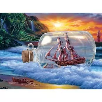 5D DIY Алмазная картина, вышивка крестиком, полная дрель, картина, вышивка, ремесло, мозаика со стразами, подарок, домашний декор, подарок 20x15CM