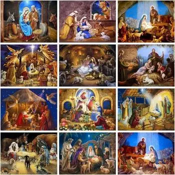 5D DIY Алмазная картина, вышивка крестом, полная дрель, Алмазная вышивка, полный комплект, Новое поступление, мозаика со стразами, украшения для дома Full Round 20x25CM