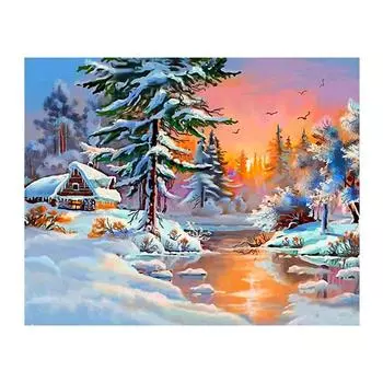 5D Diy Алмазная картина Xuexiang Алмазная вышивка Крестом Домашний декор Подарки ручной работы Round 20x30cm