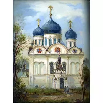 5D DIY Алмазная картина Замок анимационная картина Алмазная вышивка Набор для вышивки крестом Полный горный хрусталь Мозаика Домашний декор Round 20x30cm