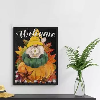 5D DIY Алмазная картина Желтый Старик Набор для вышивки крестом Мозаика Алмазная вышивка Роза Полный круглый квадратный дрель Украшение дома Round 30x40cm