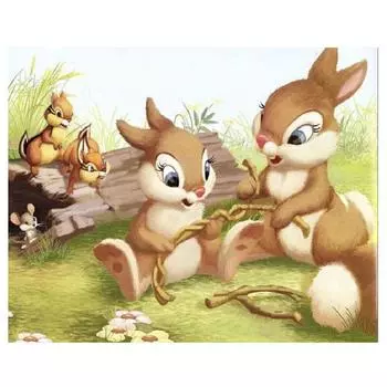 5D DIY Алмазная картина Животное Белка Алмазная вышивка крестиком настенные наклейки домашний декор подарок 20X30CM