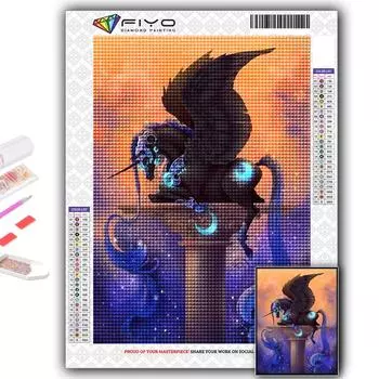 5D Diy Алмазная картина Животное Пегас Вышивка крестом Полный Алмазная вышивка Мозаика Full Round 20X30CM