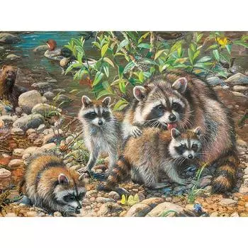 5D DIY Алмазная картина Животные Вышивка Мозаика Вышивка крестом Горный хрусталь Украшение 20X30CM