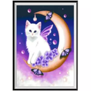 5D Diy Алмазная картина животных мозаика кошка имитация вышивки крестом мозаика украшения дома стикер стены 30X38cm