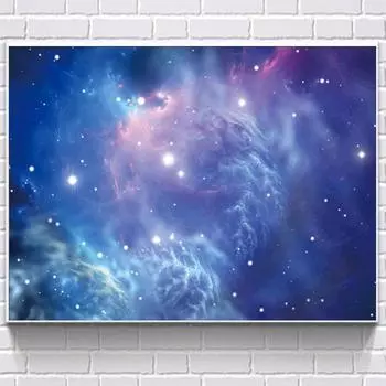 5D DIY Алмазная картина Звездное небо Пейзаж Картина Алмазная вышивка Крестом 20X30CM