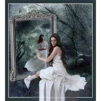 5D DIY Алмазная мозаика Вышивка Алмазная картина Полный круглый вышивки крестом 20X30CM