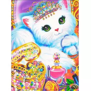 5D DIY Алмазная вышивка Кот в холодильнике Алмазная картина Мультфильм Вышивка крестом Мозаика Домашний декор