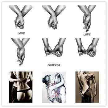 5D DIY Алмазная вышивка Любовник Рука об руку Любовь Полный дрель Мозаика Сексуальная пара Картина Вышивка крестом Декор комнаты Full Round 20x30CM