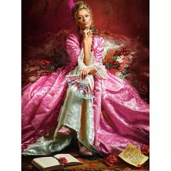 5D DIY Алмазная вышивка Любовное письмо Алмазная картина Вышивка крестом Горный хрусталь Украшение дома 20X30CM