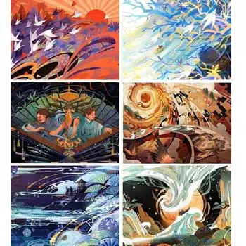 5D Diy Алмазная вышивка мультфильм полная круглая дрель стразы вышивка крестиком украшения дома подарки ручной работы Full Round 20x30CM