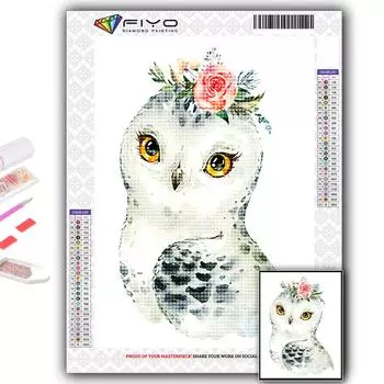 5D DIY Алмазная вышивка Мультфильм Маленькие животные Алмазная картина Мозаика Украшение дома Full Round 20X30CM