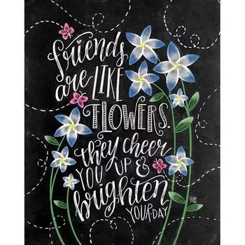 5D Diy Алмазная вышивка Пейзаж Доска Цитата Алмазная картина Вышивка крестом Домашний Декор Подарок 20X30CM