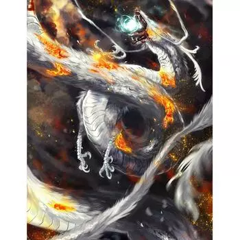 5D DIY Алмазная вышивка Полный дрель Пейзажная живопись Вышивка крестом Домашний декор Алмазное искусство 20X30CM