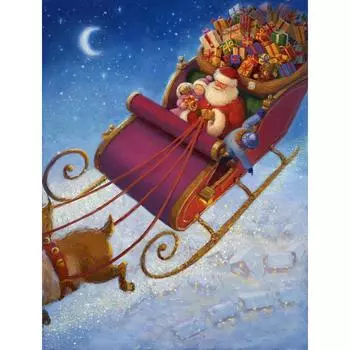 5D DIY Алмазная вышивка Полный квадрат Алмазная картина Пейзаж Вышивка крестом Горный хрусталь Искусство Домашний декор Full Round 20X30CM