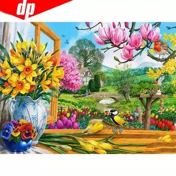 5D DIY Алмазная вышивка Продажа Птица Алмазная картина Полная круглая дрель Алмазная картина 20X30CM