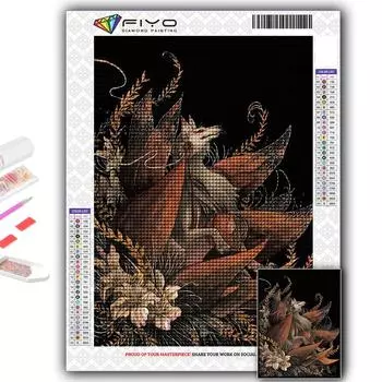 5D DIY Алмазная вышивка Свирепый зверь Тигр Алмазная картина Мозаика Украшение дома Full Round 20X30CM