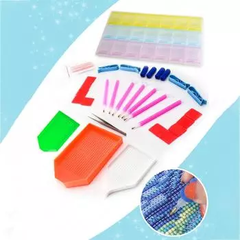 5D DIY алмазная живопись аксессуары и инструменты, набор для алмазной живописи, стартовый набор для начинающих взрослых алмазная живопись