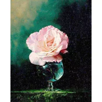 5D DIY алмазная живопись цветок в чашке Алмазная Алмазная вышивка полный набор мозаики вышивка крестиком домашний декор подарки ручной работы Round 20x30cm