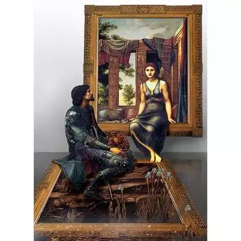 5D DIY Алмазная живопись Крест стежка Kit Полный алмаз вышивка Пейзаж Пейзаж Картина Rhinestones Главная Декор Подарок Full Round 20X30CM